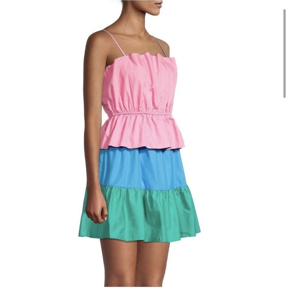 Milly colorblock dress - Picture 2 of 11